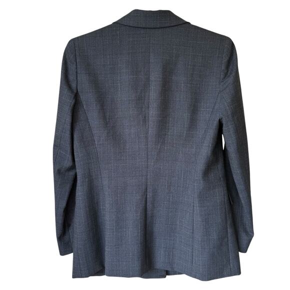 Lafayette 148 NY Pin Striped 4 Button Women's Blazer Size 4 Office Professional - Picture 2 of 5